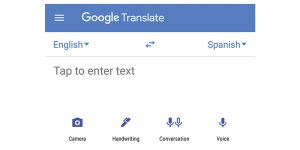 Google translate Feature