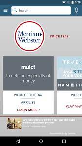 Merriam Webster Dictionary MOD APK